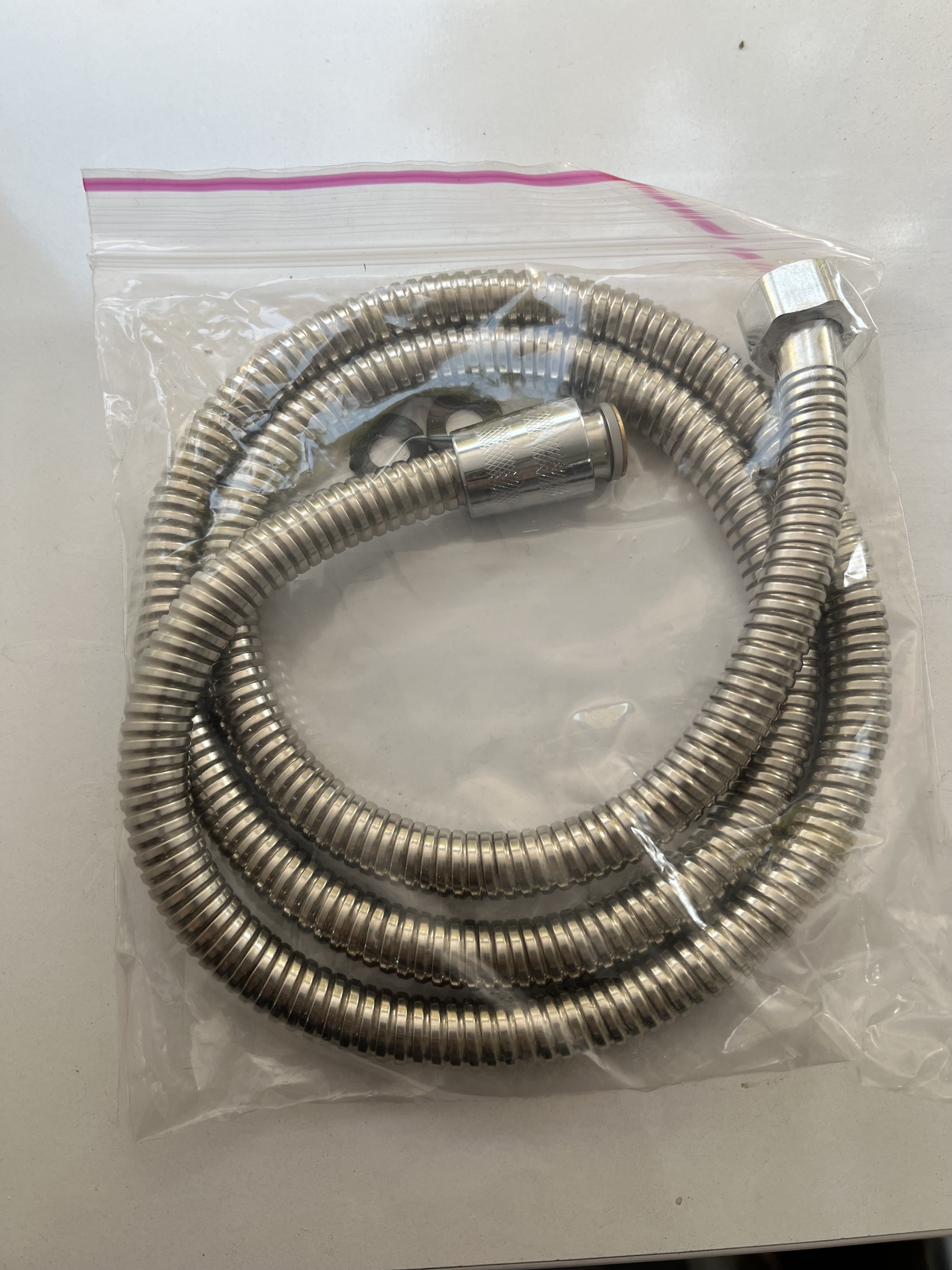 شلنگ افتابه کرومی